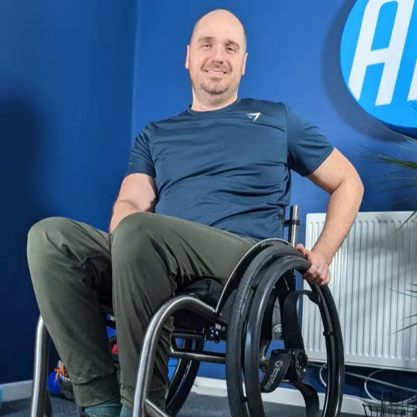 Seated Cardio and Core Teacher Ben Clark