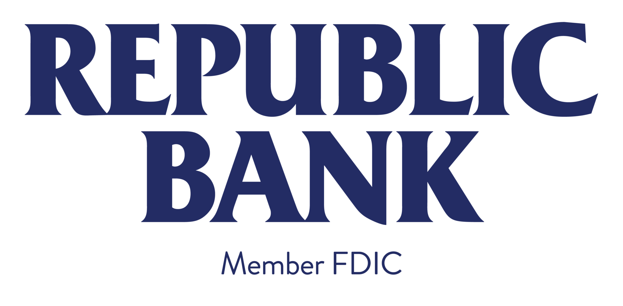 Republic Bank. Member FDIC