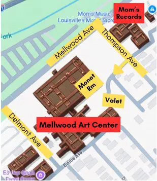 Fall Game night Directions in Louisville, KY