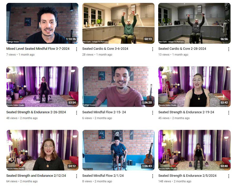 Gathering Strength Youtube page Gathering Strength YOutube page