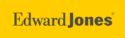 An image of a yellow logo with black colored words Edward Jones
