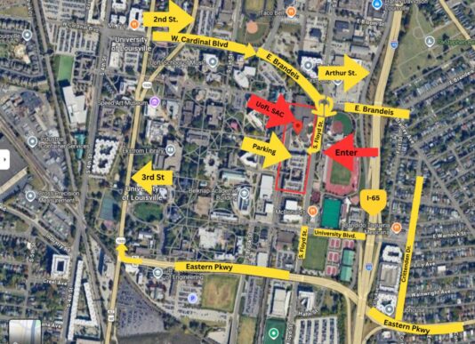 Map for Adaptive Recreation Showcase